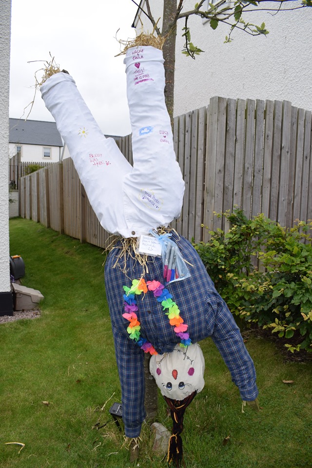 Upside-Down-write-on-my-trousers-Man Chapelton Scarecrow Festival